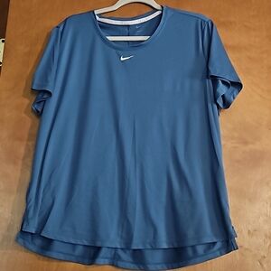 Nike Women's Dri-Fit Tshirt Teal - Size XL